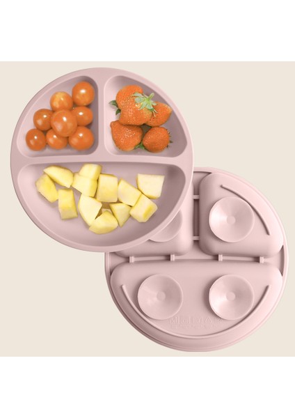 1pcs Baby Sucker Silicone Dining Plate Bpa Free Children Dishes Suction Toddle Training Tableware Kids Feeding Bowls Baby Stuff (Yurt Dışından) fırsatları