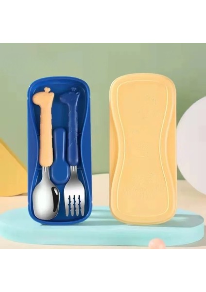 2 Parçalı Çocuk Sofra Takımı 304 Gıda Sınıfı Paslanmaz Çelik Bıçak ve Çatal Bebek Yemek Gereçleri (Yurt Dışından) fiyatları