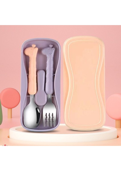 2 Parçalı Çocuk Sofra Takımı 304 Gıda Sınıfı Paslanmaz Çelik Bıçak ve Çatal Bebek Yemek Gereçleri (Yurt Dışından) modelleri