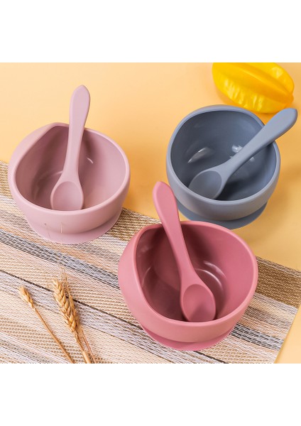 2pc Silicone Sucker Bowl Feeding Tableware For Infant And Young Training Learning To Eat Bowls And Baby Supplementary Food Bowls (Yurt Dışından) fiyatları
