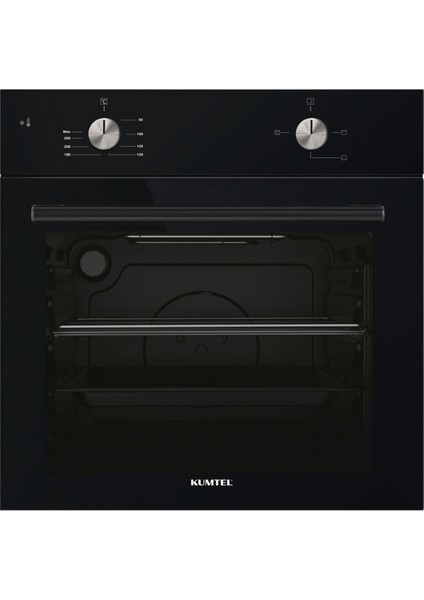 Ankastre Set KO-40TAHDF DA6-830 Siyah Cam Ocak Fırın Davlumbaz A+ Enerji Sınıfı