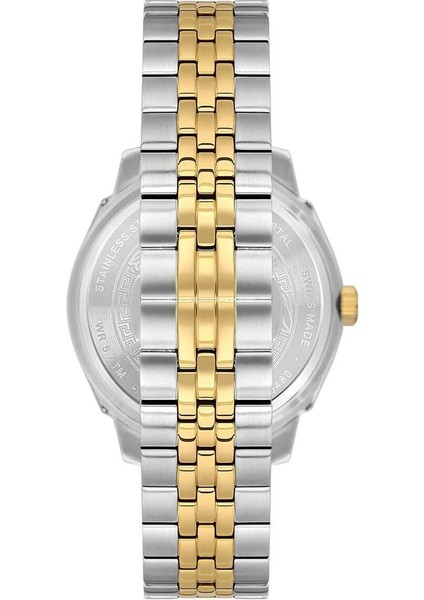 Icon Classic Gent Unisex Çelik Kordon Safir Cam Analog Kol Saati 5 ATM Suya Dayanıklı fırsatları