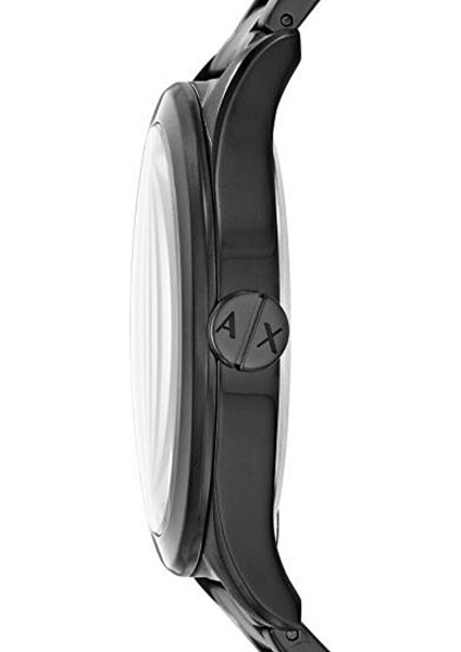 Erkek Kol Saati Quartz Mineral Cam Siyah Yuvarlak Kasa Çelik Kordon Suya Dayanıklı indirimleri