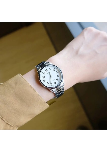 Kadın Kol Saati Çelik Kordon Mineral Cam 50m Su Geçirmez Analog Tasarım Günlük Kullanım fiyatları