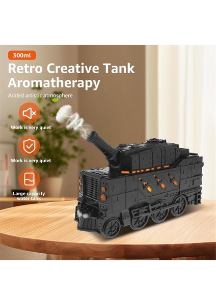 Esansiyel Yağ Difüzör Nemlendirici 300ML Temel Aromaterapi Nemlendirici 2 Aydınlatma ile Ev Ofisi Için 2 Sis Us Fişi (Yurt Dışından) modelleri