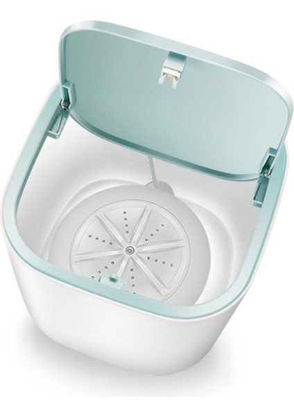 Mini Çamaşır Makinesi Otomatik Ev Susuz Mini Tüp 3.8l Yıkama Kuru Iç Çamaşırı Bakım Temizleyici (Yurt Dışından)