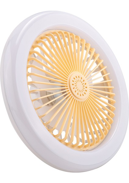 E27 Tavan Fanı, Kapalı Düşük Fan Işığı, Gizli Elektrikli Fan Gimbal Lamba Tutucu (Krem Rengi) (Yurt Dışından) fiyatları