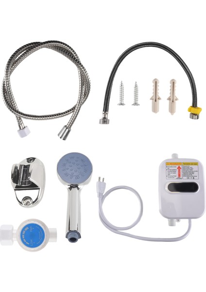 3500W Elektrikli Nanavar Anında Sıcak Su Isıtıcı 110V Banyo Musluk Musluk Isıtma 3 Saniye Anında Isıtma Abd Fişi (Yurt Dışından) fiyatları