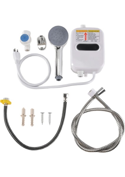 3500W Elektrikli Nanavar Anında Sıcak Su Isıtıcı 110V Banyo Musluk Musluk Isıtma 3 Saniye Anında Isıtma Abd Fişi (Yurt Dışından) modelleri