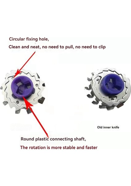 3pcs Değiştirme Hq8 Tıraş Alın Kesici Philips Norelco Razor Blade PT725 720 HQ7310 6070 6090 7183XL 7180XL 7145XL (Yurt Dışından) fiyatları