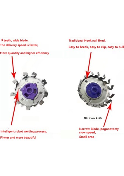 3pcs Değiştirme Hq8 Tıraş Alın Kesici Philips Norelco Razor Blade PT725 720 HQ7310 6070 6090 7183XL 7180XL 7145XL (Yurt Dışından) modelleri