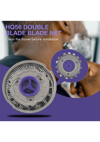3pcs Tıraş Makin Yedek Tıraş Talfer Bıçağı Philips Hq3 Hq4 HQ55 HQ56 HQ6900 HQ6868 HQ5812 HQ6874 Razor Blade Erkekler Için (Yurt Dışından) modelleri