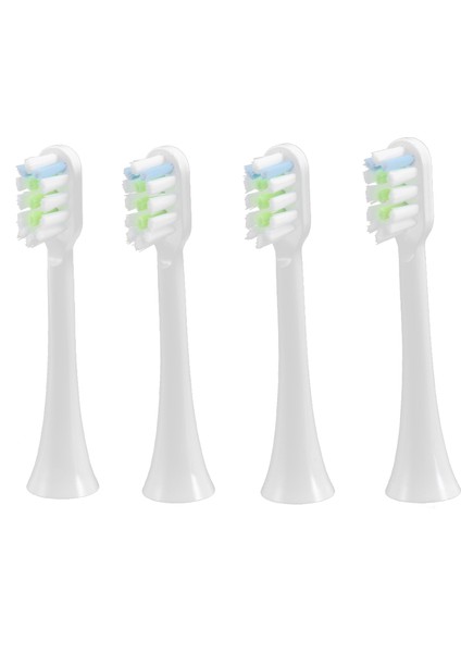 4pcs Xiaomi Soocas V1X3/X3U X1/x3/x5 Elektrikli Diş Fırçası Başları Beyaz (Yurt Dışından)