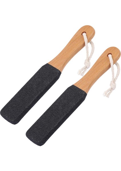 2 Parça Ayak Dosyası Kallus Çıkıcı Topuk Grater Ahşap Tapı Ayak Yuva Pedikür Dosyası Ayak Dosyası (Yurt Dışından)