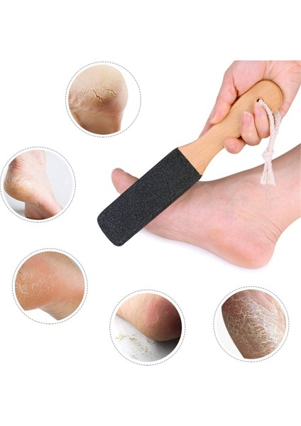 2 Parça Ayak Dosyası Kallus Çıkıcı Topuk Grater Ahşap Tapı Ayak Yuva Pedikür Dosyası Ayak Dosyası (Yurt Dışından) modelleri