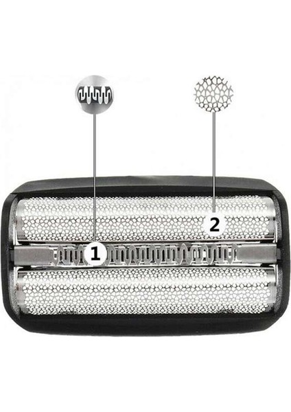 2 Adet Yedek Tıraş Makinesi Folyo Kaset Braun 70S Serisi 7 799CC 760CC 750CC 730 735S Pulsonon Jilet Için (Yurt Dışından) fırsatları