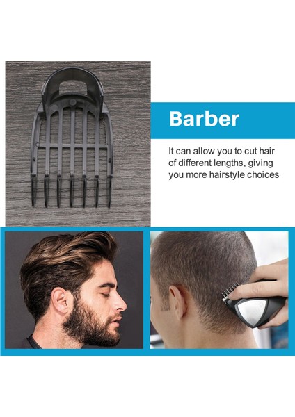 3-15MM Saç Clipper Chart Philips Için QC5510 QC5530 QC5550 QC5560 QC5570 QC5580 Saç Düzenleyicisi Değiştirme Tarağı (Yurt Dışından) fırsatları