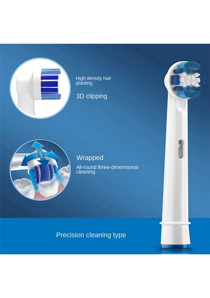 Braun Oral B Için 10 Pc Brecısıon Temizlik Diş Fırçaları Yedek Fırça Başlıkları Hassas Temizlik Modeli (Yurt Dışından) fiyatları