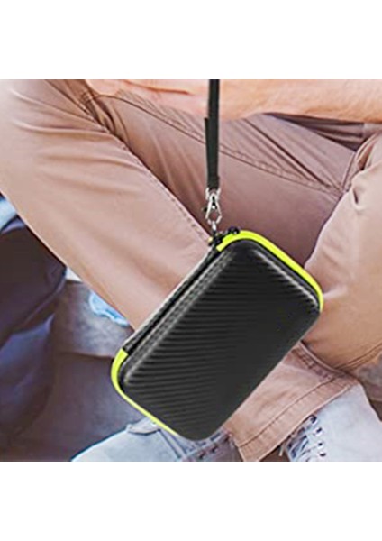 Sert Kasa Düzenleyici Tıraş Makinesi Seyahat Çantası Saklama Kutusu Kapak Oneeblade Için Fermuar Kese QP2520, QP2530, QP2620, QP2630 (Yurt Dışından) modelleri