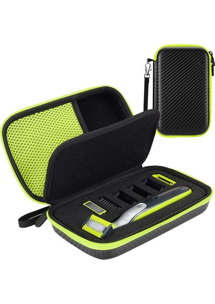 Sert Kasa Düzenleyici Tıraş Makinesi Seyahat Çantası Saklama Kutusu Kapak Oneeblade Için Fermuar Kese QP2520, QP2530, QP2620, QP2630 (Yurt Dışından) fırsatları