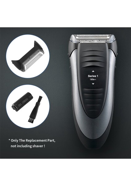 Braun 10B Cruzer Için Folyo ve Kesici, 1000/2000 Serisi Tıraş Alma Kafa Seti Değiştirme Bölüm 180 190 1735 1775 5728 5729 170S (Yurt Dışından) indirimleri