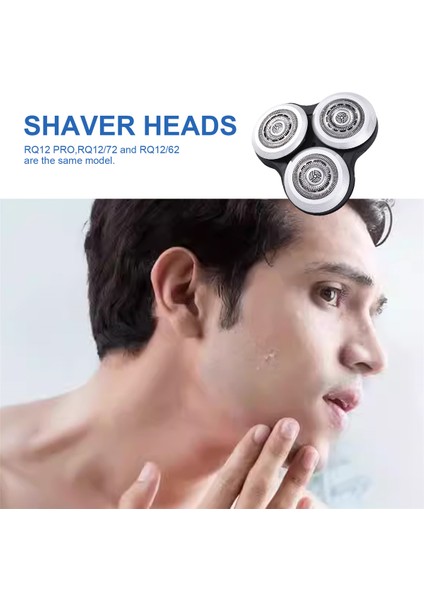RQ12 Pro Philips Norelco Serisi 8000 (Sensotouch 3d) ve Arcitec (Norelco 12XX) -1 Paket Için (Yurt Dışından) fırsatları