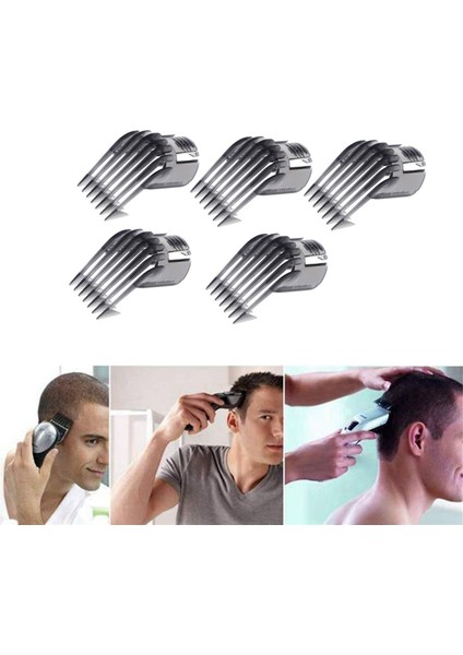 2pcs Saç Tımarlama Karakter Düzenleyicisi Jilet Kılavuzu Phılıps Için Kılavuzu Tıradı QC5130 QC5105 QC5115 QC5120 3-21MM Ayarlanabilir (Yurt Dışından) modelleri