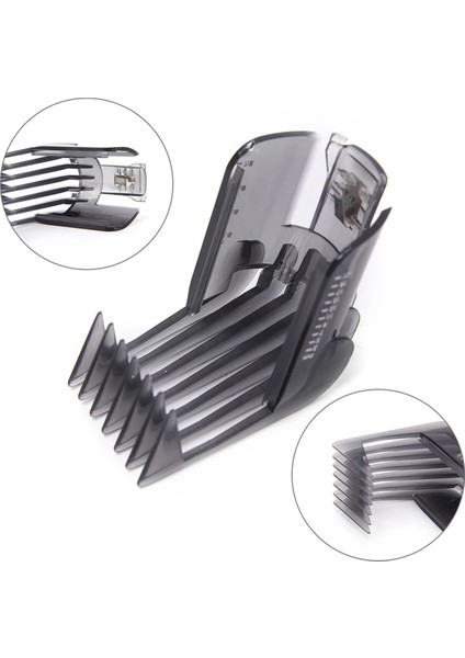 2pcs Saç Tımarlama Karakter Düzenleyicisi Jilet Kılavuzu Phılıps Için Kılavuzu Tıradı QC5130 QC5105 QC5115 QC5120 3-21MM Ayarlanabilir (Yurt Dışından) indirimleri