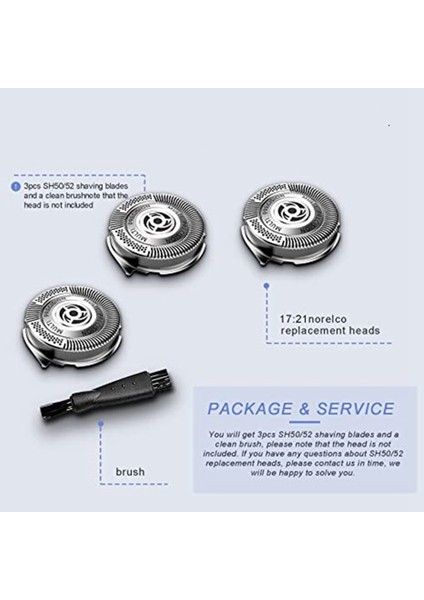 Philips Shavers Serisi 5000 S5000 5077 5076 5091 5080 5082 (Yurt Dışından) modelleri