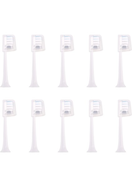Mijia Için 10 Pcs T200 MES606 Sonik Elektrikli Diş Fırçası Hassas Diş Fırçası Başı Derin Temizleme Tipi (Yurt Dışından)