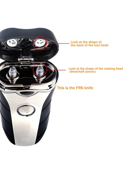 9 Adet Flyco Razor Için Elektrikli Jilet Bıçağı Fr6 Tıraş Tıraş Alir Yedek Aksesuarlar Çift Yüzük Bıçağı (Yurt Dışından) indirimleri