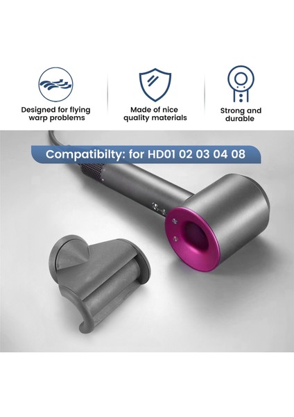 Dyson Supersonic Saç Kurutucu HD08 HD01 HD02 Flowawawawawawaway Için Dyson Anti-Boşluk Nozumu Ek Aracı Için (Yurt Dışından) indirimleri