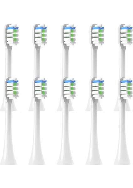 10PCS Soocas X3 X3PRO X3U X5 V1 D3 Elektrik Diş Fırçası, Beyaz (Yurt Dışından)