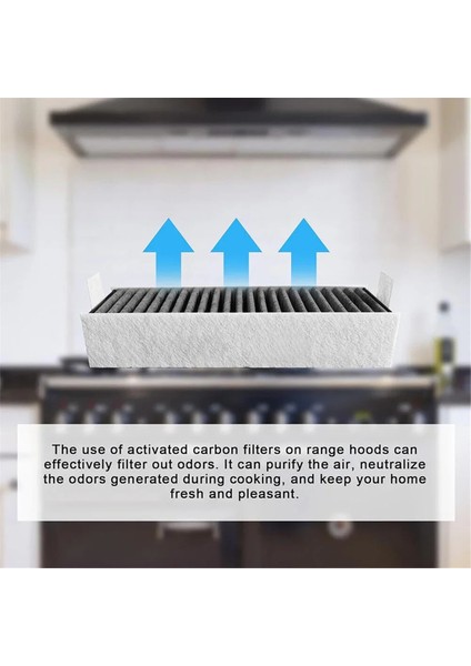 Siemens HZ9VRCR0 Bosch HEZ9VRUD0 17004796 Için Uygun Ocak Davlumbazları Için Temiz Hava Sirkülasyonu Yedek Filtresi (Yurt Dışından) fiyatları