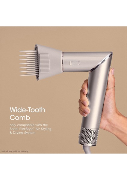 Köpekbalığı XSKHD4WTCA Flexstyle Geniş Diş Tarağı, Flexstyle Hava Stil ve Kurutma Sistemi Için Darbe Kurutma Tarkma Ek (Yurt Dışından) fırsatları