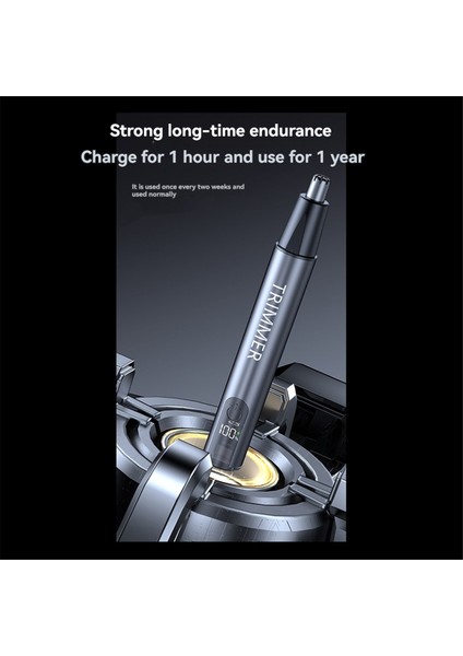 Elektrikli Burun Saç Düzelticisi, Otomatik Yıkanabilir Düzeltücü, Verimli ve Güvenli, Seyahat Gümüş ve Gri Için Kompakt Tasarım (Yurt Dışından) indirimleri