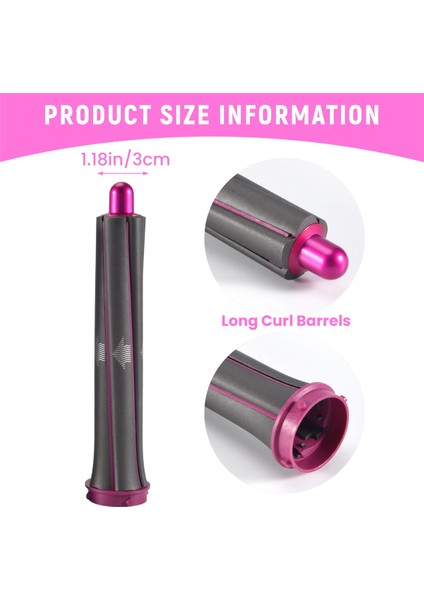 Dyson Airwrap Için Saç Kıvırma Fıçıları ve Sihirli Adaptörler Styler Aksesuarları Hacim ve Şekil Kırılması Saç Araç 1 Set (Yurt Dışından) indirimleri