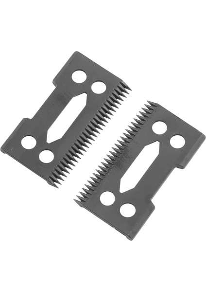 2 Adet Seramik Bıçak Seramik Yedek Kesici, 28 Diş Seramik Klips Bıçağı Yedek Kesici 2 Delikli Kesme Makinesi, Siyah (Yurt Dışından)