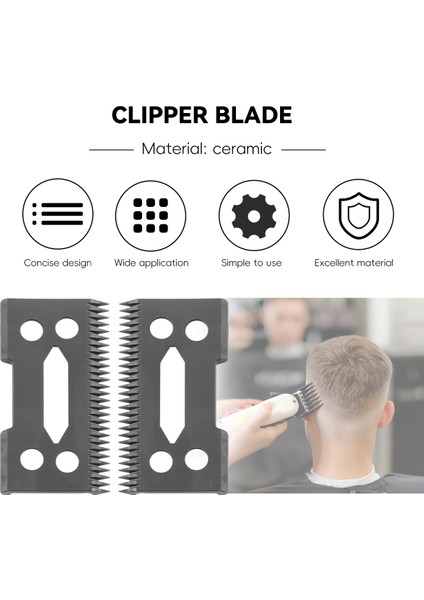 2 Adet Seramik Bıçak Seramik Yedek Kesici, 28 Diş Seramik Klips Bıçağı Yedek Kesici 2 Delikli Kesme Makinesi, Siyah (Yurt Dışından) fırsatları