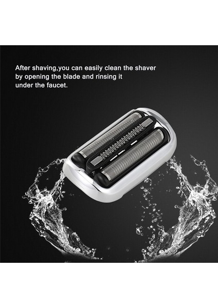 73S Braun Electric Razor Serisi 7 S7 7020S, 7025S, 7085CC, 7027CS, 7071CC ​​ve 7075CC Için Yedek Tıraş Makinesi Kafa (Yurt Dışından) indirimleri
