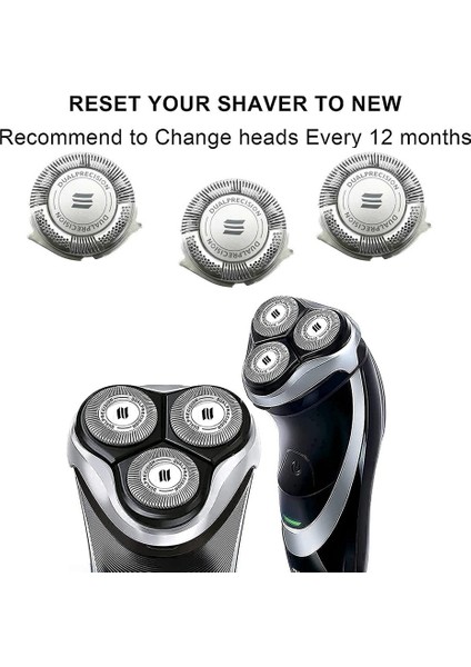 9pcs Hq8 Razor Bıçağı Yedek Tıraş Alınan Kafa Philips PT730 PT735 PT860 PT870 AT750 AT751 AT890 AT891 HQ7120 HQ7100 (Yurt Dışından) fiyatları
