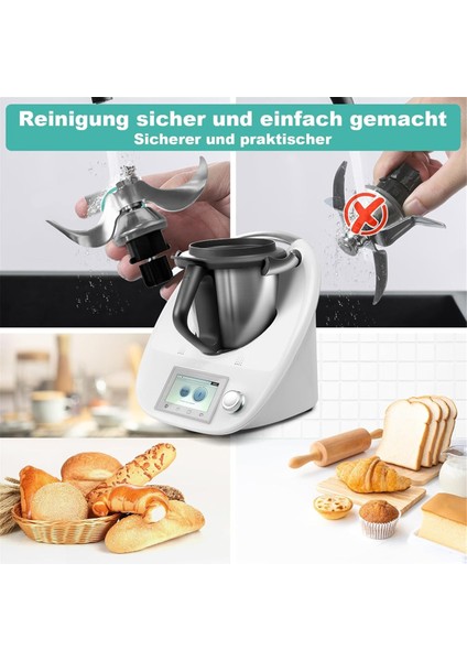 Vorwerk Thermomix Için Yedek Blender Bıçağı TM31 Mutsuzluk Aksesuarları Paslanmaz Çelik Hamur Bıçak Kafası (Yurt Dışından) indirimleri