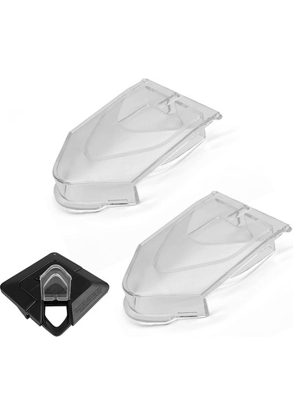2pcs Ninja Blender Lid Için Spout Kapağı, Ninja Blender 72OZ Sürahi Kapağı Flep Spout Kapağı Için Yedek Parçalar, Clear (Yurt Dışından)