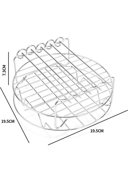 Hava Fritöz Paslanmaz Çelik Raf Izgara Raf Tepsisi ve Buhar Rafı Hava Fritöz Araçları (Yurt Dışından) modelleri