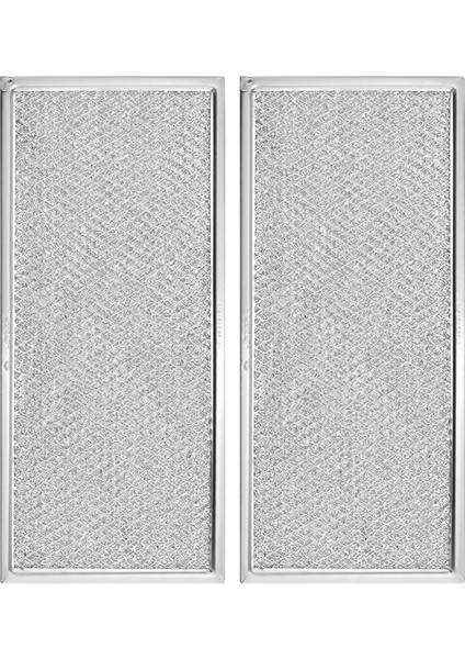 2pcs W10208631A Mikrodalga Gres Filtresi Alüminyum Kafes Filtresi Whirlpool Ge Maytag Mikrodalgaları Filtrenin Yerini Alıyor (Yurt Dışından)