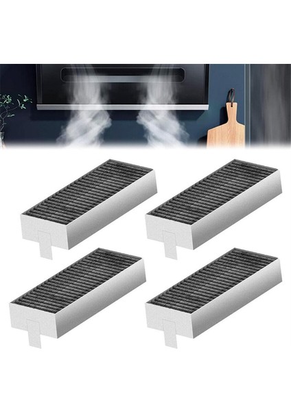 Bosch Siemens Için 4 Parçalı Aktif Karbon Filtresi 17004796 Bosch ve Z9VR Ud0 HZ9VR Ocak Davlumbazları (Yurt Dışından) fiyatları