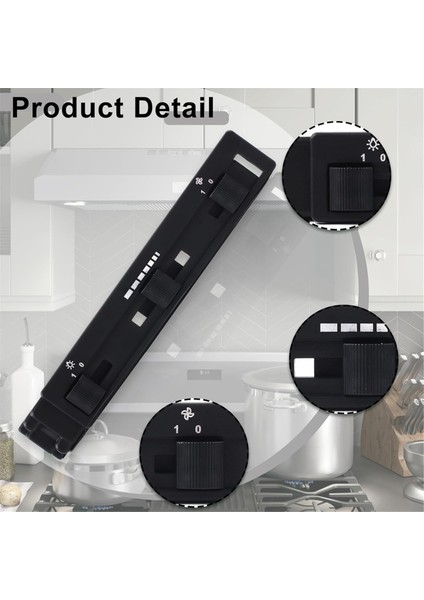 Range Hood Switch Değiştirme, SV12969 Siyah Çerçeve Montajı, Broan SV12969 Değiştirme Anahtarı Için Uyumlu (Yurt Dışından) fiyatları