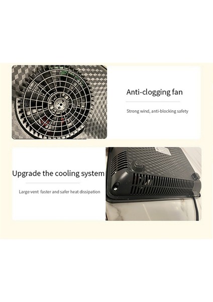 Taşınabilir Indüksiyon Ocak 8temp Touch Brülör Tezgah Tezgah Brülör Indüksiyon Taşınması Düşük Gürültü 2200W Sensör Ab Fişi (Yurt Dışından) fırsatları