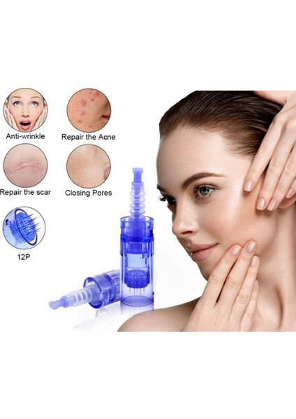 Değiştirilebilir Dolumlar, Elektrikli Nano Doldurma (12 Pcs) -M1 (12 Pın) (Yurt Dışından) indirimleri