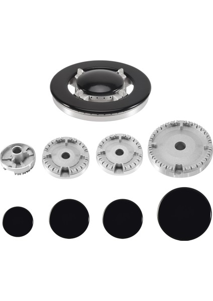 Gaz Sobası Brülör Kapakları, Gaz Sobası Brülör Kapakları 5 Ps Seti, Sabaf Sobası Için Brülör Kapakları Sabaf Sobaları Için Yedek Kapaklar (Yurt Dışından)